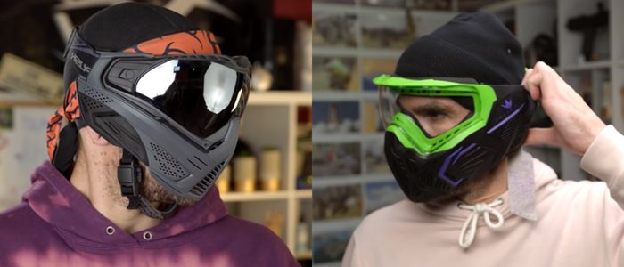 Bunkerkings CMD Paintball GogglesMasks- describing mask