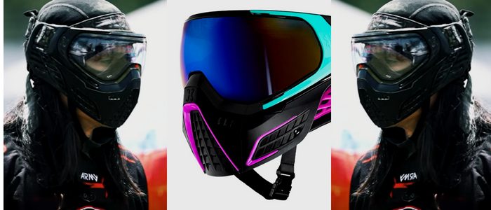 HK Army Paintball KLR Thermal Anti-Fog Mask- 2nd best paintball mask