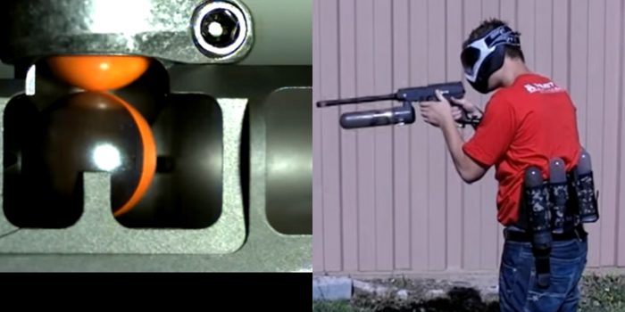 Loader Paintball 500 Rounds Basic Training Paintballs describing shoots.