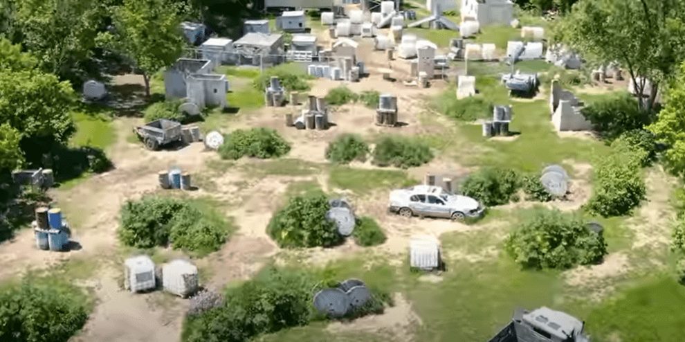 how to build a paintball field in your backyard- to build a paintball arena in your backyard, must consider a field setup csot and size before building.
