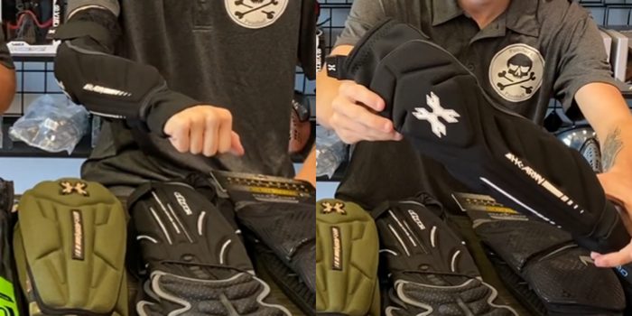 HK Army HSTL Line Elbow Pads for paintball - best paintball elbow pads