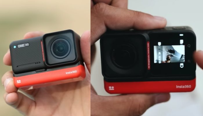 Insta360 ONE R Twin Edition top professional camera for paintball