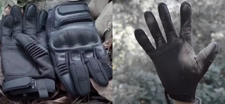 WTACTFUL Rubber Guard Protective Full-Finger Tactical Gloves